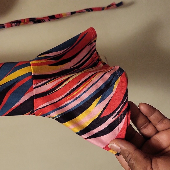 SHEIN Colorful Striped Blouse - Picture 3 of 5